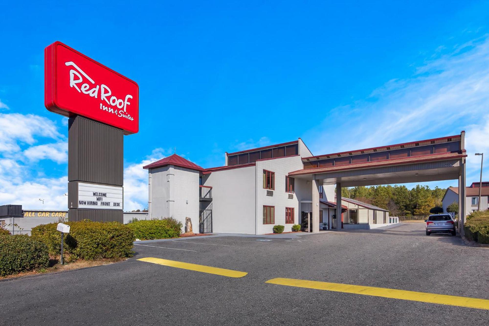 Red Roof Inn & Suites Monroe, Nc Eksteriør bilde